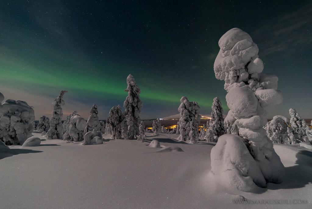 Yllaeksen Yoepuu Villa Äkäslompolo Buitenkant foto