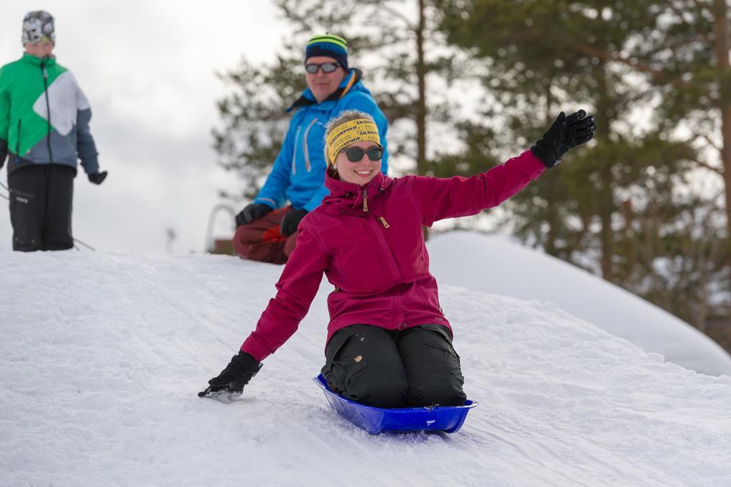 Yllaeksen Yoepuu Villa Äkäslompolo Buitenkant foto