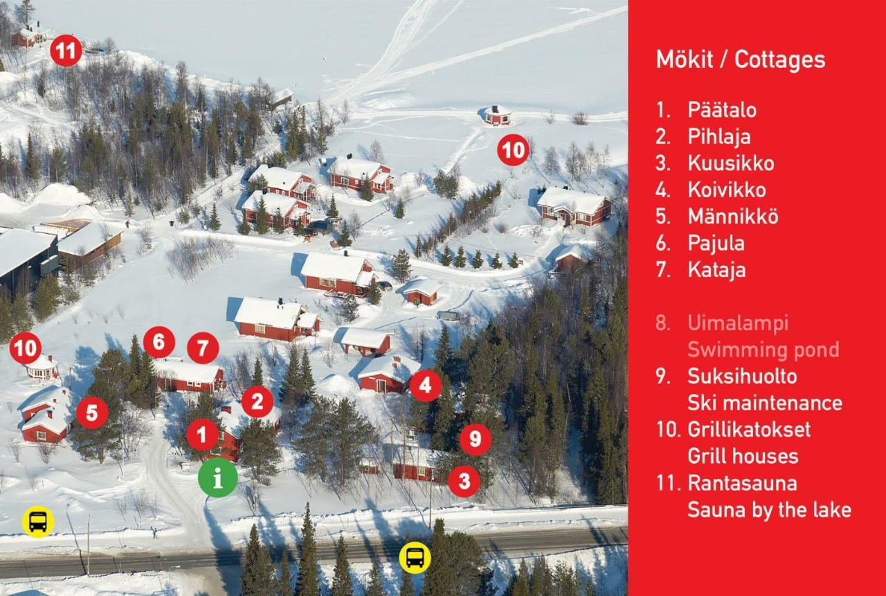 Yllaeksen Yoepuu Villa Äkäslompolo Buitenkant foto